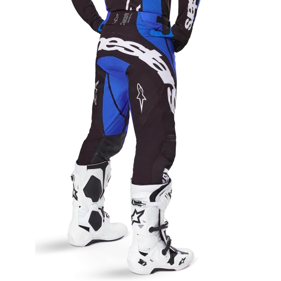 Мотокрос брич ALPINESTARS TECHSTAR DREEM BLACK/BLUE - издръжливи и удобни с оптимално прилягане