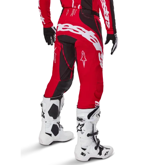 Мотокрос брич ALPINESTARS TECHSTAR DREEM RED/BLACK - издръжливи и удобни с оптимално прилягане