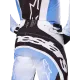 Мотокрос брич ALPINESTARS TECHSTAR MELT BLACK/BLUE - издръжливи и удобни с оптимално прилягане