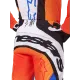 Мотокрос брич ALPINESTARS TECHSTAR MELT ORANGE/BLUE - леки и издръжливи с оптимално прилягане