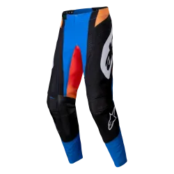 Мотокрос брич ALPINESTARS TECHSTAR MELT ORANGE/BLUE