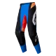 Мотокрос брич ALPINESTARS TECHSTAR MELT ORANGE/BLUE - леки и издръжливи с оптимално прилягане