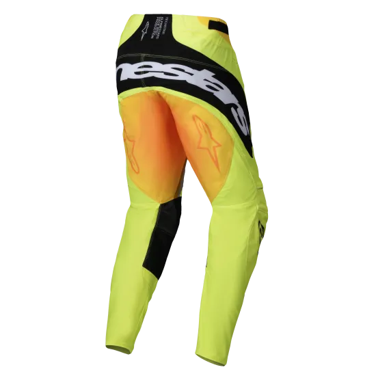 Мотокрос брич ALPINESTARS TECHSTAR MELT YELLOW/BLACK - леки и издръжливи с оптимално прилягане