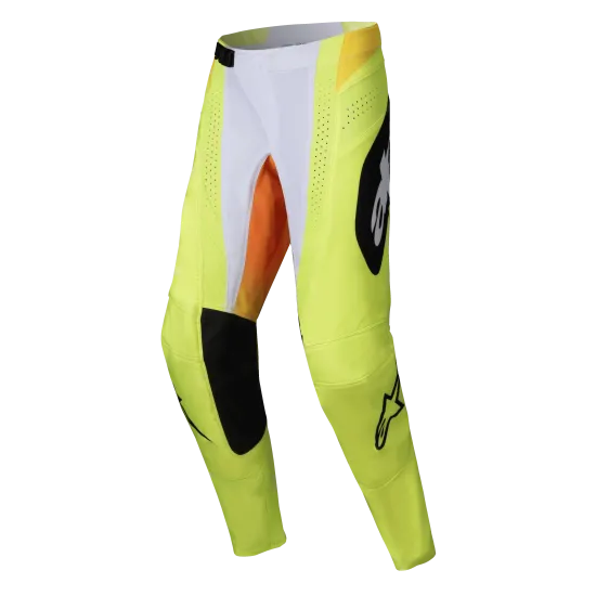 Мотокрос брич ALPINESTARS TECHSTAR MELT YELLOW/BLACK - леки и издръжливи с оптимално прилягане