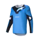 Мотокрос джърси Alpinestars Racer VEIL BLUE/BLACK - комфорт и издръжливост