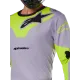 Мотокрос джърси Alpinestars RACER VEIL GRAY/YELLOW - мобилност и комфорт