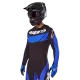 Мотокрос джърси Alpinestars TECHSTAR DREEM BLACK/BLUE - производителност и издръжливост