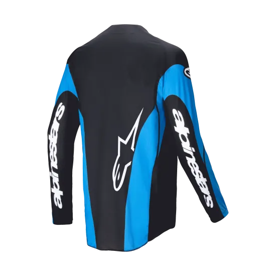 Мотокрос джърси Alpinestars TECHSTAR DREEM BLACK/BLUE - производителност и издръжливост