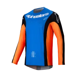 Мотокрос джърси Alpinestars TECHSTAR MELT ORANGE/BLUE