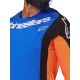 Мотокрос джърси Alpinestars TECHSTAR MELT ORANGE/BLUE - производителност и издръжливост