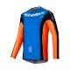 Мотокрос джърси Alpinestars TECHSTAR MELT ORANGE/BLUE - производителност и издръжливост
