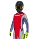 Мотокрос джърси Alpinestars TECHSTAR MELT RED/GRAY - производителност и издръжливост