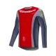 Мотокрос джърси Alpinestars TECHSTAR MELT RED/GRAY - производителност и издръжливост