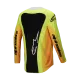 Мотокрос джърси Alpinestars TECHSTAR MELT ORANGE/BLUE - производителност и издръжливост