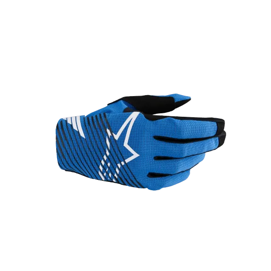 Мотокрос ръкавици ALPINESTARS MX RADAR PRO BL - професионални ръкавици за състезания