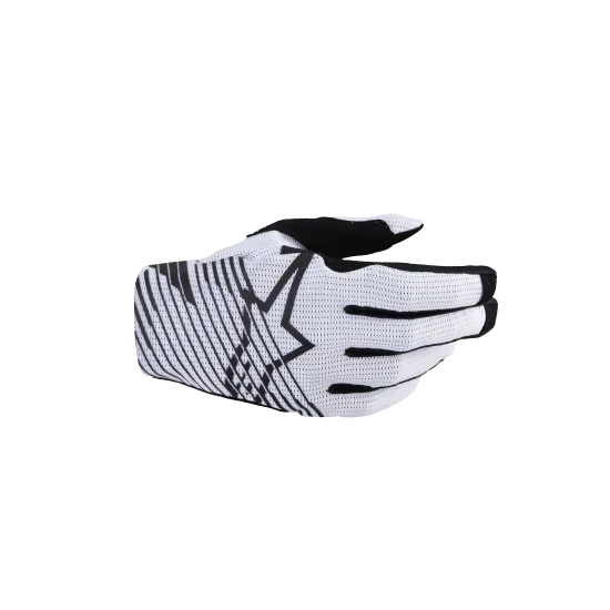 Мотокрос ръкавици ALPINESTARS MX RADAR PRO WHT - професионални ръкавици за състезания