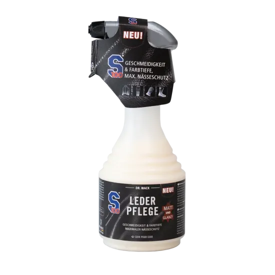 S100 Leather Care 500 мл препарат с пчелен восък за кожена мото екипировка