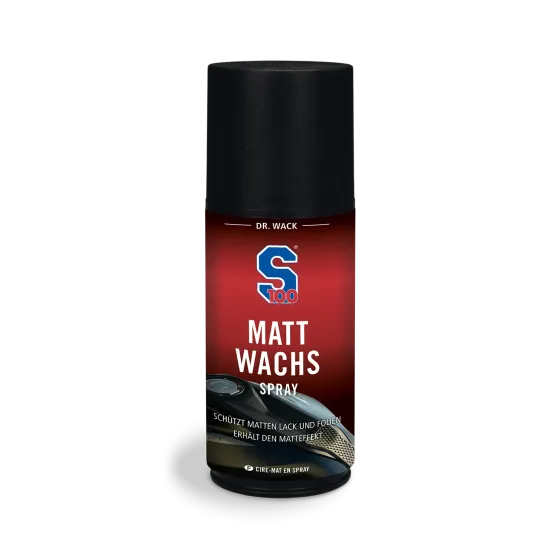 S100 Matt Wax Spray 250 мл защитна вакса за матова боя и фолио на мотоциклет