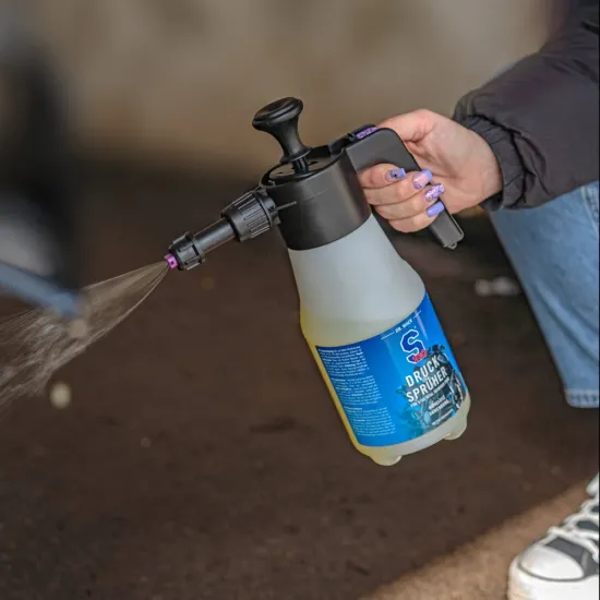S100 Pressure Sprayer 925 мл пръскачка под налягане за почистване на мотоциклет