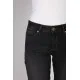 Дамски мото дънки Modeka Abana Black - Стил и защита