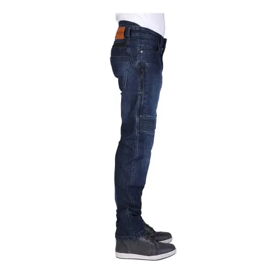 Мото дънки Modeka Callan 304 Stone Wash Blue - Стил и защита