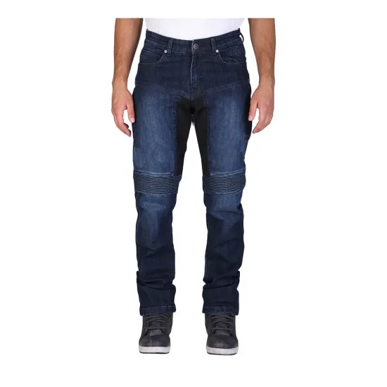 Мото дънки Modeka Callan 304 Stone Wash Blue - Стил и защита