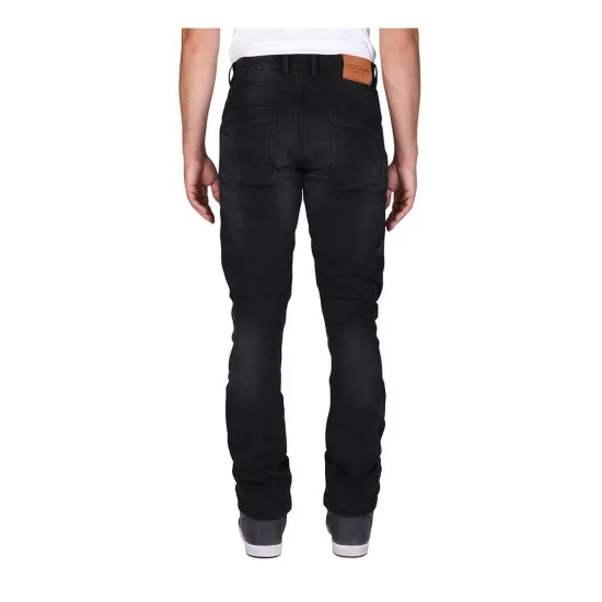 Мото дънки Modeka Glenn II Black – подсилени с DuPont™ KEVLAR® и сертифицирани протектори