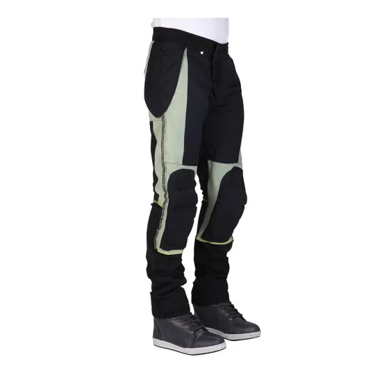 Мото дънки Modeka Glenn II Black – подсилени с DuPont™ KEVLAR® и сертифицирани протектори