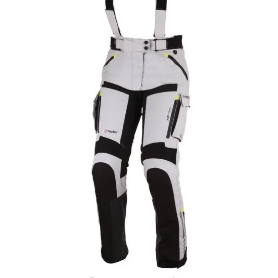 Дамски панталон Modeka Tacoma Black/Light Grey - Дамски текстилни панталони от марка Modeka