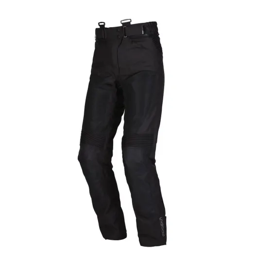 Дамски летен мото панталон Modeka Veo Air Black – лек, вентилиран и защитен