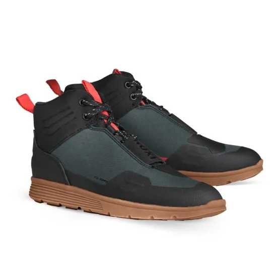 Мото Боти Ixon Hopper Black/Green/Red - Боти за мотор от марка IXON
