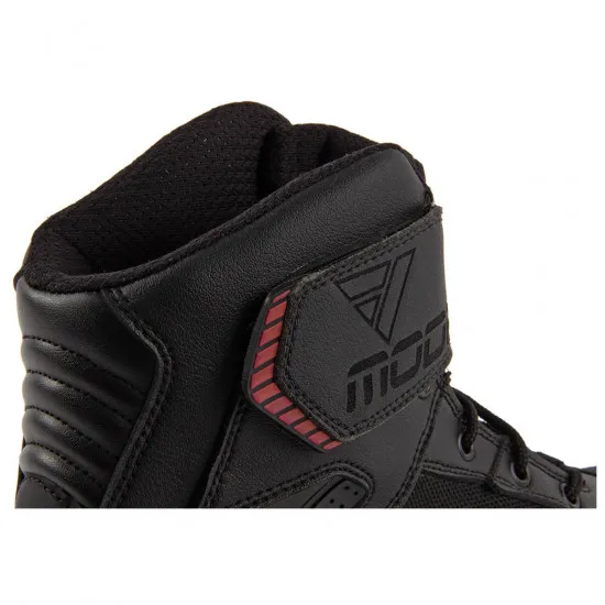 Боти Modeka Kyne Black с микрофибър и защита на глезена