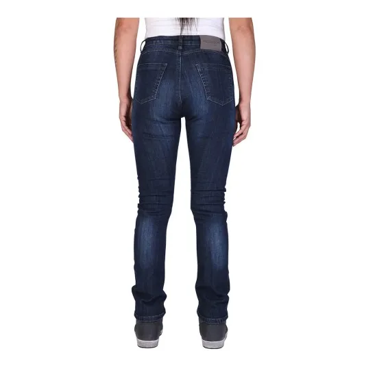 Дамски мото дънки Modeka Таbera Soft Wash Blue със SAS-TEC протектори и KEVLAR