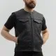 Мото елек BROGER Blade LV от естествена биволска кожа