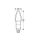 LED мигачи ATOM BLACK – 90101 - Мото светлини от марка Lampa