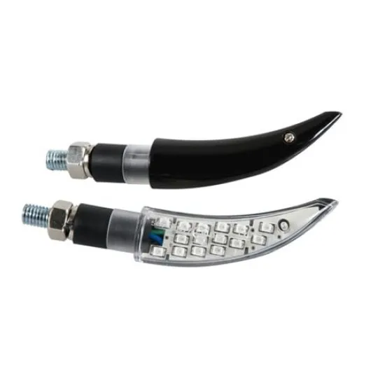 LED мигачи KATANA BLACK – 90074 - Мото светлини от марка Lampa