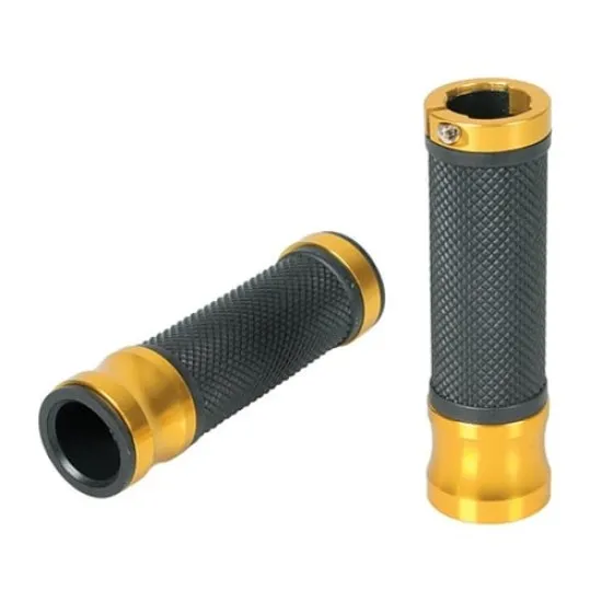 Ръкохватки METAL GRIP gold 90310 - Мото ръкохватки от марка Lampa