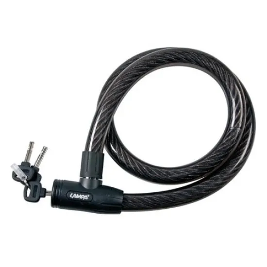 Заключващ мото кабел – COBRA 90606 - Заключващи механизми от марка Lampa