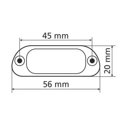 LED-Осветител за номер 90162