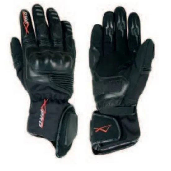 Текстилни ръкавици A-PRO ARTIK  WATERPROOF BLACK - Текстилни ръкавици за мотор от марка A-PRO