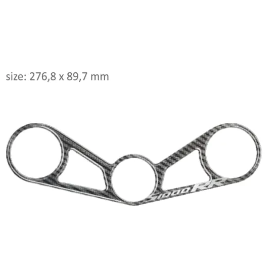 Протектор за трипътник PPSB15P/PR3120 – за BMW S1000RR и HP4 (2012–2014), водоустойчив и UV защитен