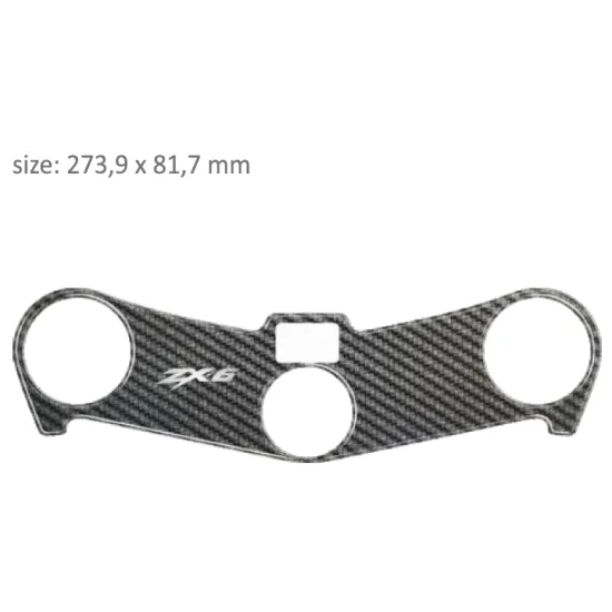 Протектор за трипътник PPSK10P/PR3148 – за Kawasaki ZX6R / ZX636 (2003–2004), водоустойчив и UV защитен