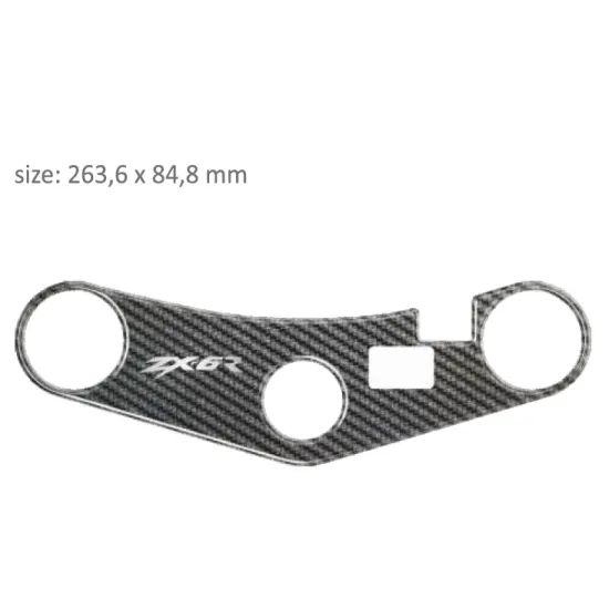 PPSK9P/PR3147 протектор за трипътник Kawasaki ZX-6R 2000–2002 – водоустойчив и UV устойчив