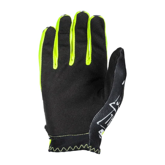 Детски мотокрос ръкавици ONEAL MATRIX ATTACK  BLACK/HI-VIZ - Детски мото ръкавици от марка ONeal
