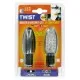LED мигачи TWIST CARBON - 90085 - Мото светлини от марка Lampa