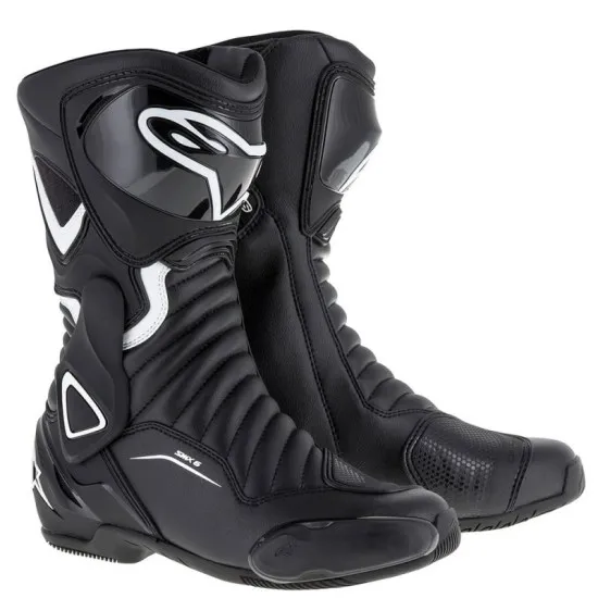 Дамски ботуши ALPINESTARS STELLA SMX-6 V2 BLACK/WHITE - Дамски ботуши за мотор от марка Alpinestars
