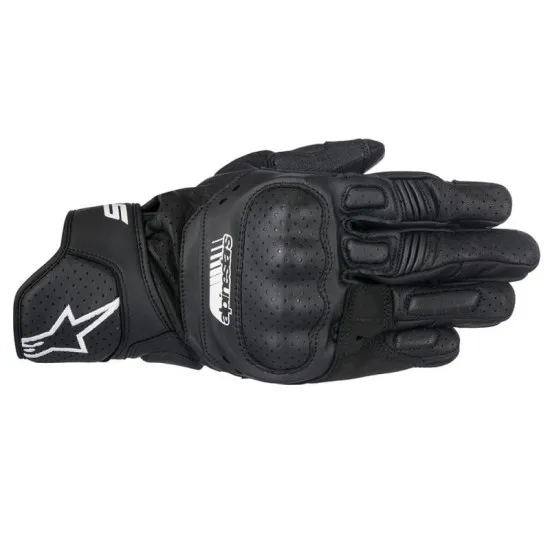 Кожени ръкавици ALPINESTARS SP-5 BLACK - Кожени ръкавици за мотор от марка Alpinestars