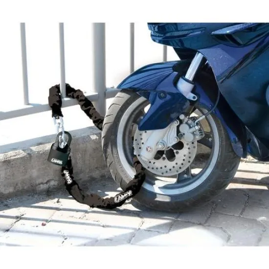 Заключващa мото верига – C-LOCK 150 PLUS 90633 - Мото гараж от марка Lampa