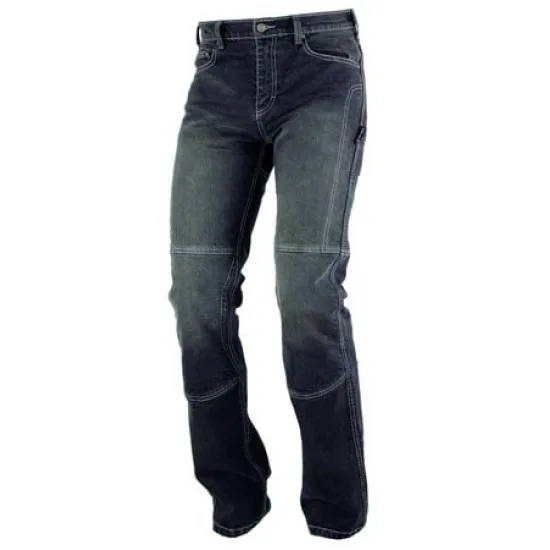 Мото джинси A-PRO OUTLAW KEVLAR BLACK - Аксесоари от марка A-PRO