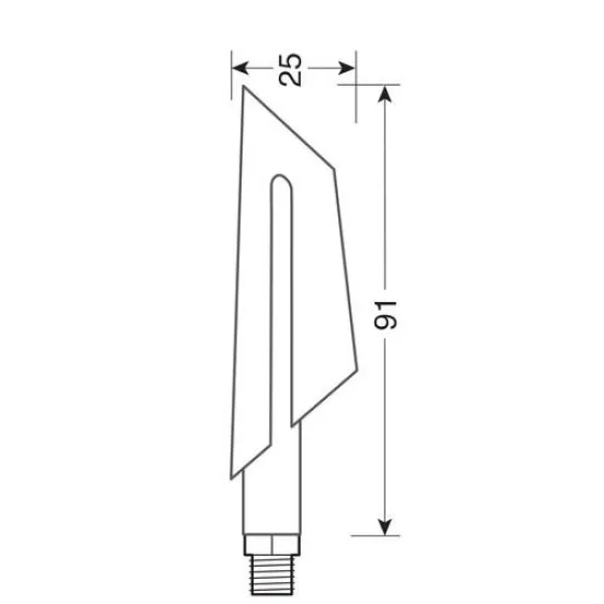 LED мигачи CICLON 90473 - Мото светлини от марка Lampa